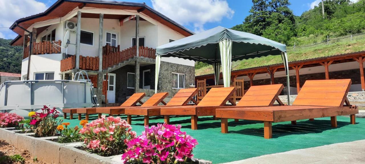 Telteu Florian Hotel Dubova Buitenkant foto